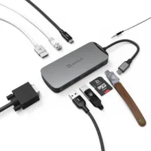 هاب 10 پورت USB-C آدام المنتس مدل CASA Hub X