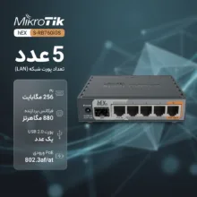 روتر میکروتیک مدل hEX S-RB760iGS