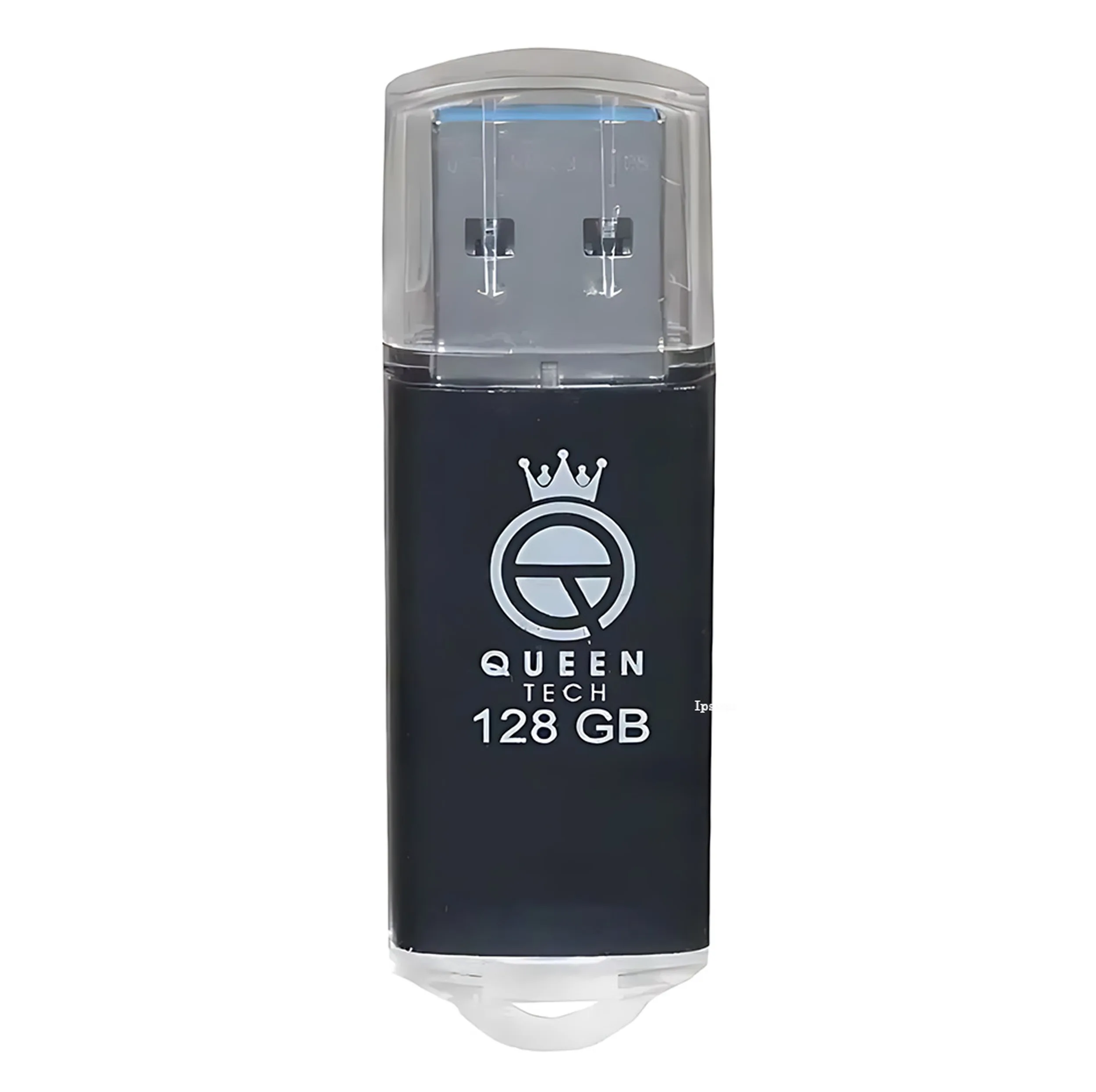 فلش مموری کوئین تک مدل QUICK ظرفیت 128 گیگابایت با رابط USB 2.0 و درپوش محافظ، سازگار با ویندوز، مک، تلویزیون، تبلت و گوشی موبایل