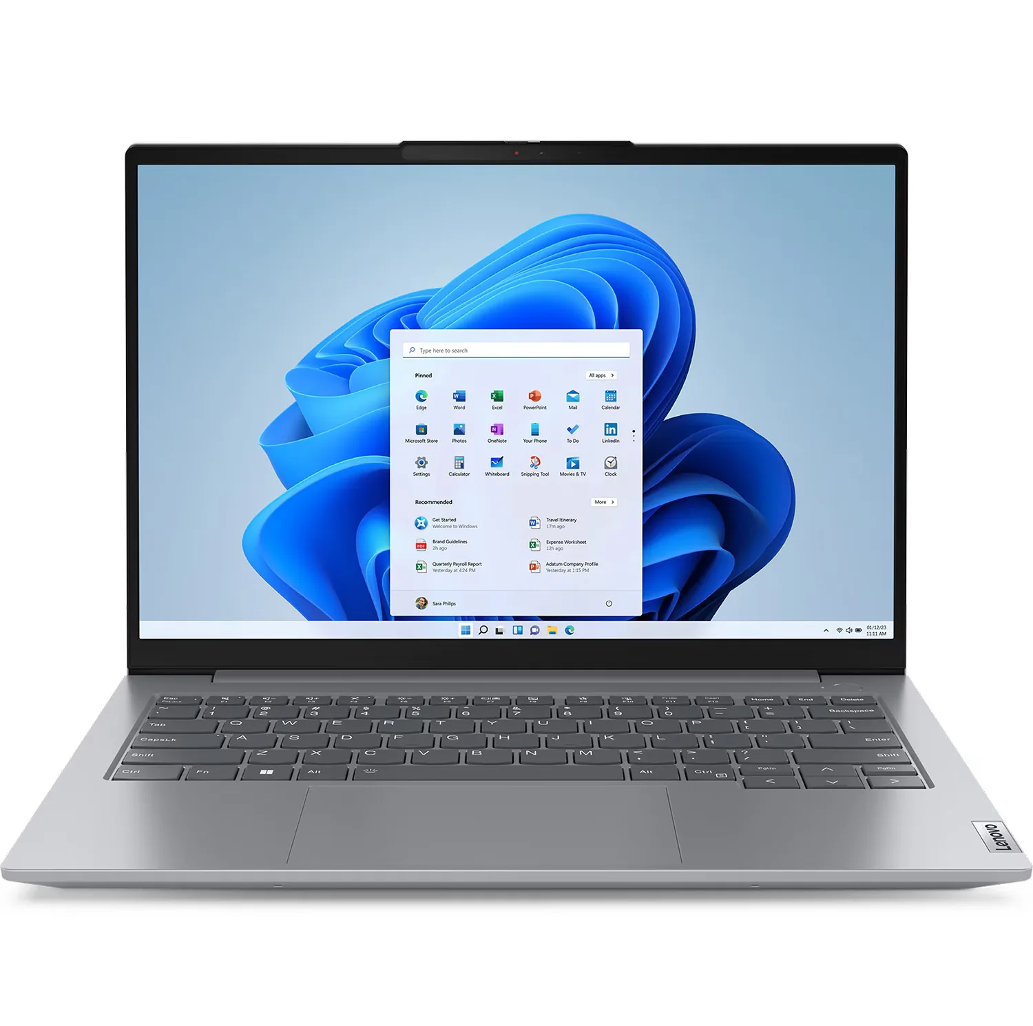 لپ تاپ 14 اینچی لنوو مدل ThinkBook 14 G6 IRL-i5 13420H-16GB DDR5-512GB SSD-IPS-Backlit-Fingerprint به همراه کیف- کاستوم شده