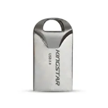 فلش مموری 32 گیگابایت کینگ استار مدل KS218 با رابط USB 2.0 و بدنه فلزی بندانگشتی