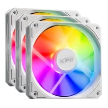 فن کیس ای دیتا ایکس پی جی مدل VENTO R 120 ARGB PWM WHITE بسته سه عددی