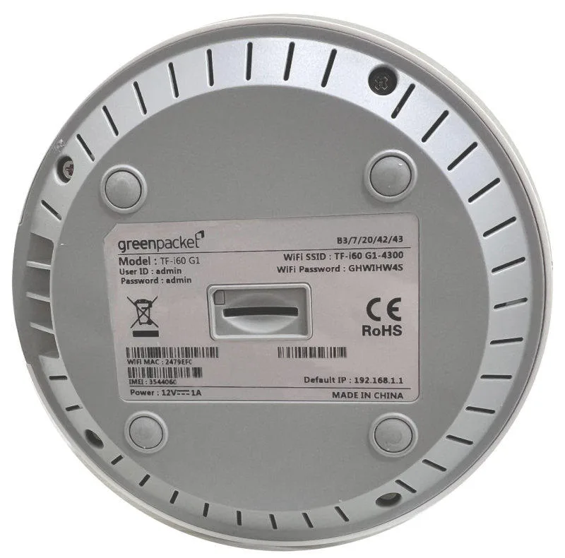 مودم 4.5G ایرانسل مدل TF-i60 G1 به همراه 600 گیگابایت اینترنت 6 ماهه و یک عدد سیم کارت دائمی و 20 گیگابایت اینترنت 6 ماهه