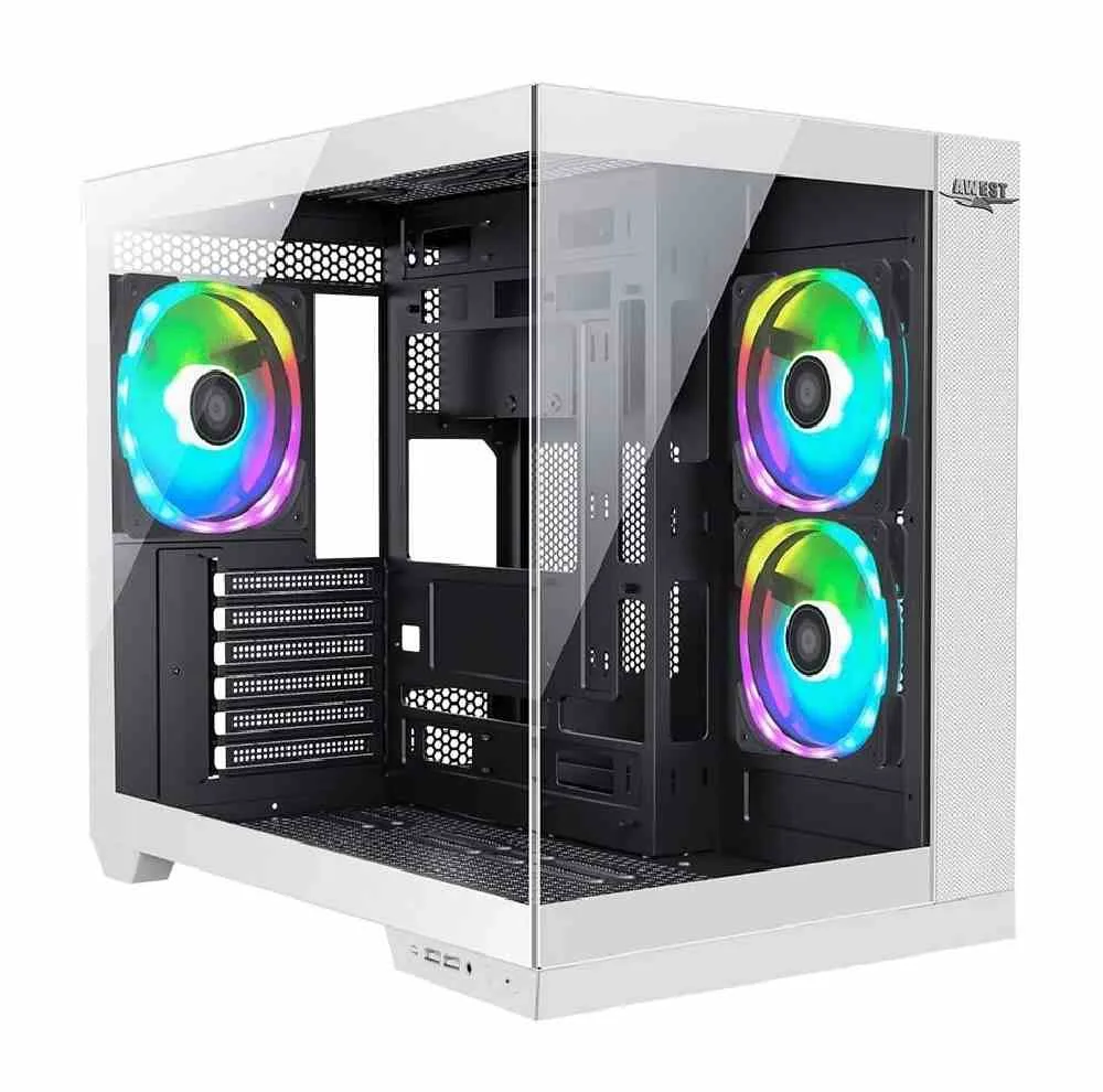 کیس کامپیوتر گیمینگ اوست مدل GT-AQ12-MBW
