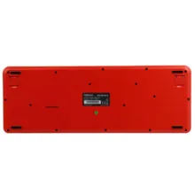 کیبورد و ماوس بی سیم هترون مدل HKCW135، سوییچ ممبران، Full-Size