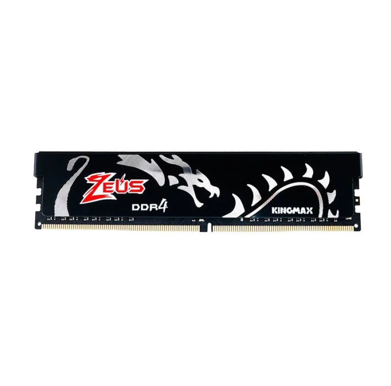 رم دسکتاپ کینگ مکس مدل Zeus Dragon ظرفیت 8 گیگابایت DDR4 تک کاناله فرکانس 3200 مگاهرتز تایمینگ CL16 نوع DIMM