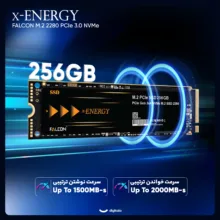 اس اس دی اینترنال PCIe Gen3 x4 ایکس انرژی مدل FALCON ظرفیت 256 گیگابایت