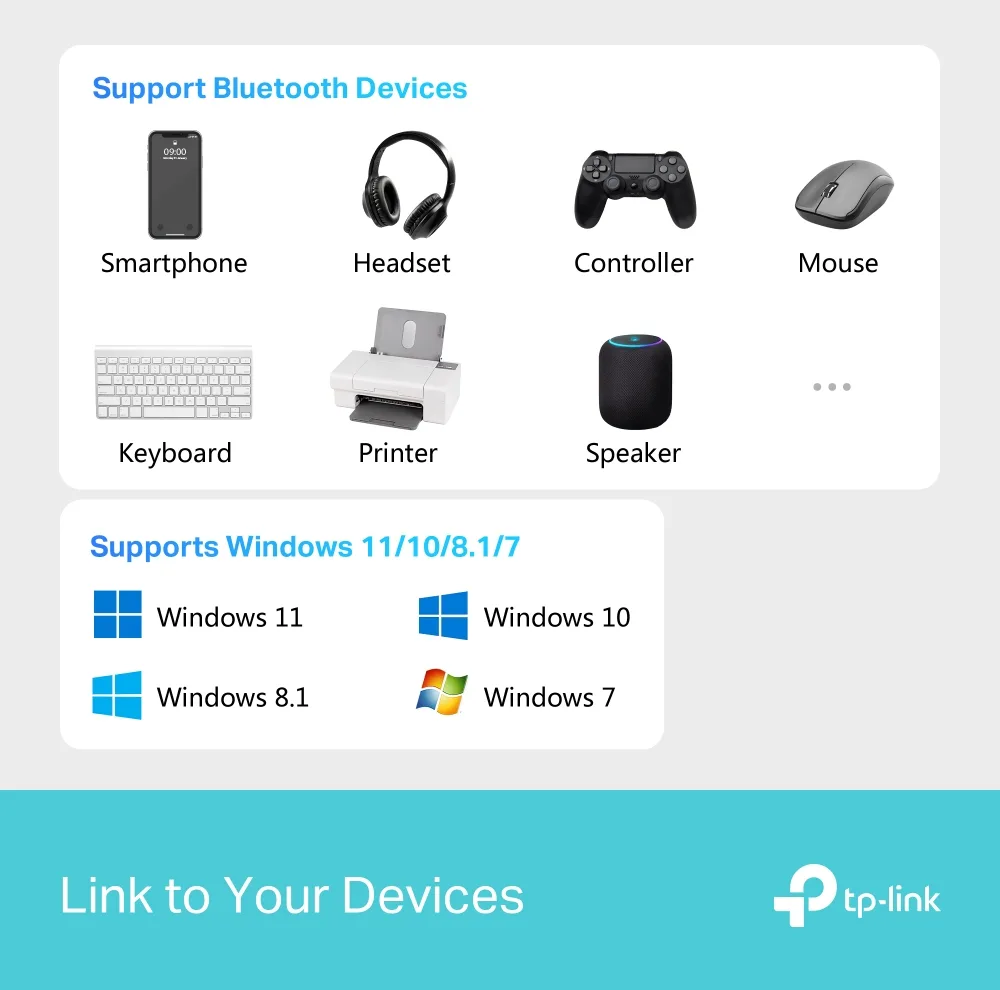 دانگل بلوتوث تی پی-لینک مدل bluetooth 6.0 UB600