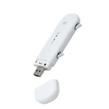 مودم USB سیم کارتی قابل حمل زد تی ای مدل MF79U با پشتیبانی شبکه 4G LTE، قابلیت اتصال دو آنتن خارجی، چیپست Cortex-R7 و ورودی کارت حافظه microSD