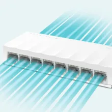 سوییچ 8 پورت مگابیتی و دسکتاپ تی پی-لینک مدل LS1008