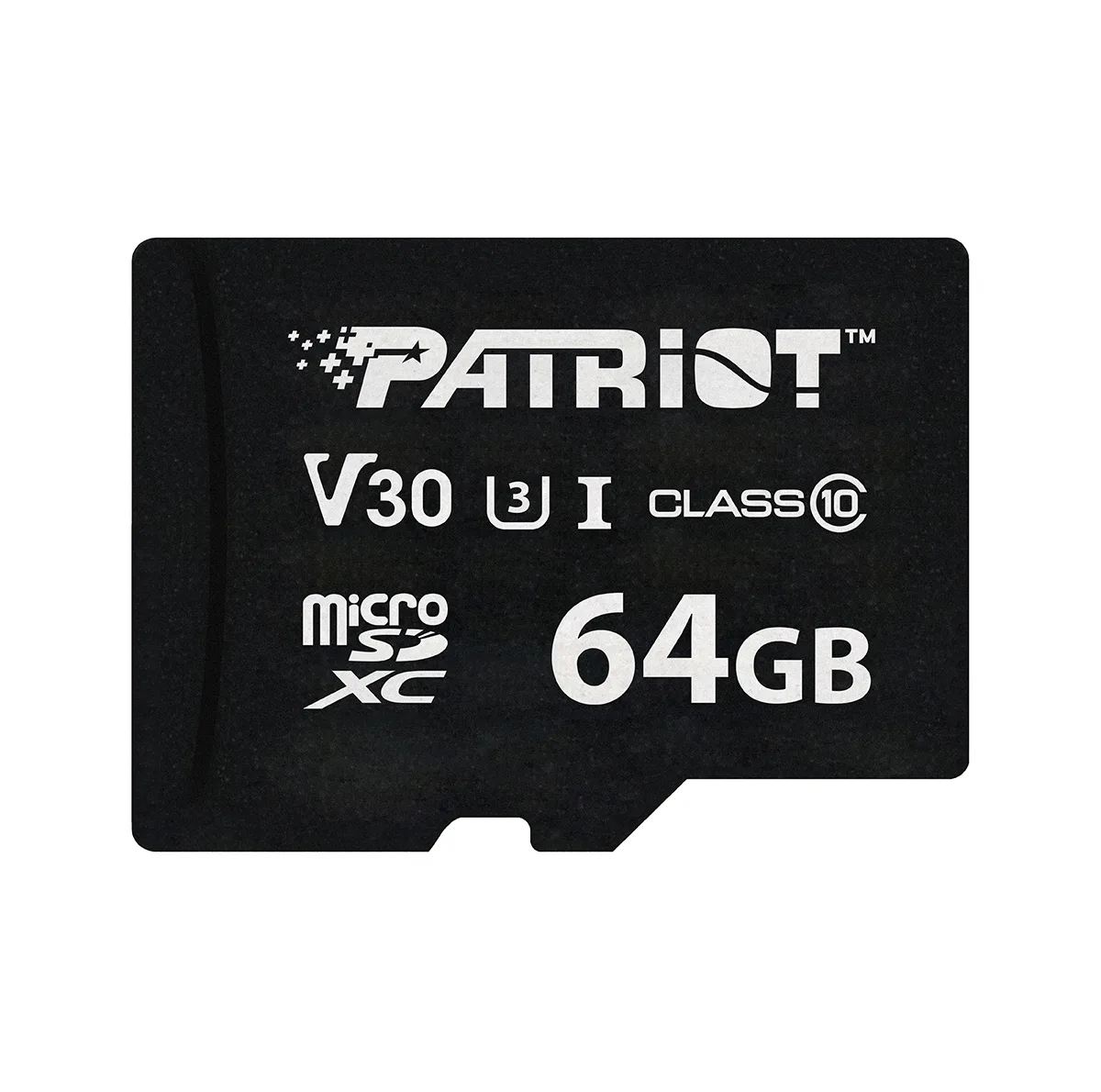 کارت حافظه‌ microSDXC پتریوت مدل VX کلاس 10 استاندارد UHS-I U3-4Kسرعت 90MBps ظرفیت 64 گیگابایت