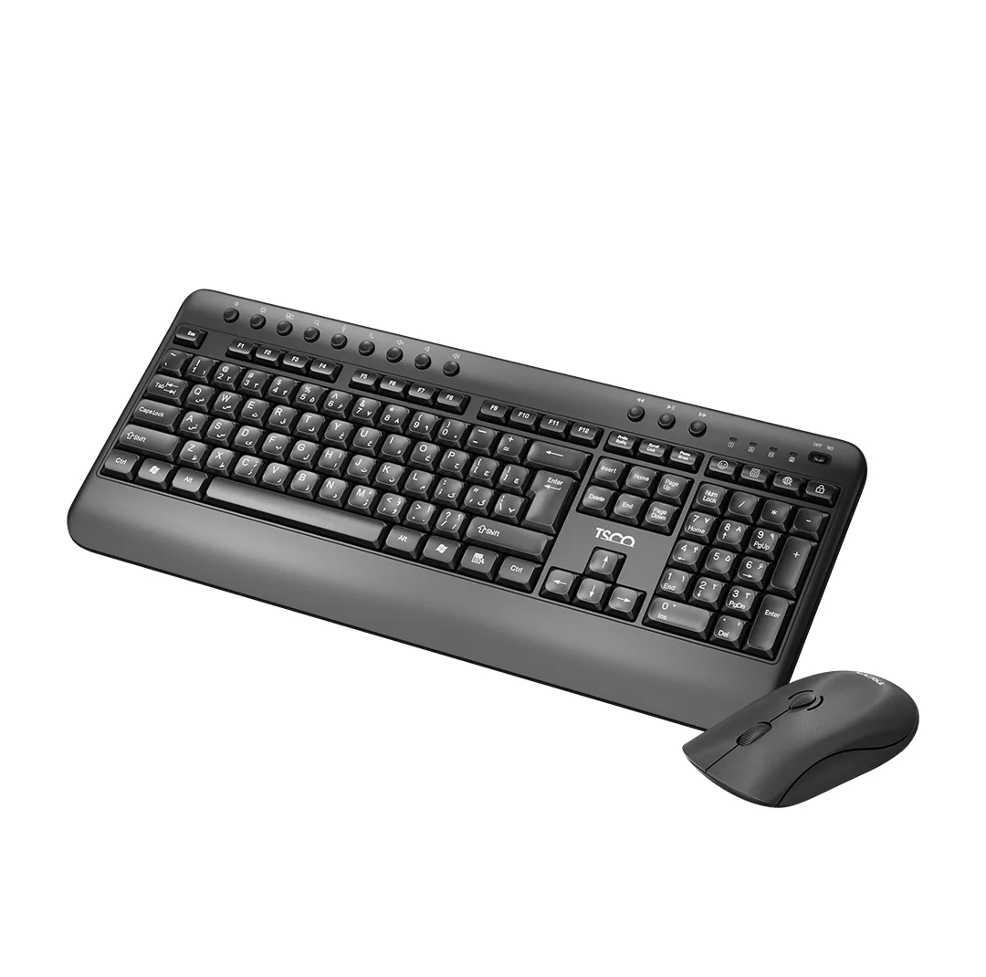 ماوس و کیبورد بی سیم تسکو مدل TKM 7029W