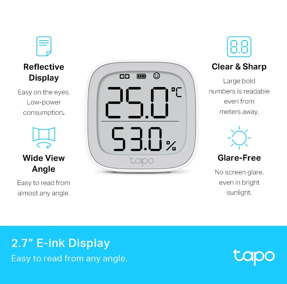 سنسور دما و رطوبت تی پی-لینک مدل Tapo T315