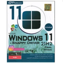 سیستم عامل Windows 11 21H2 Final + Snappy Driver Installer نشر پرنیان