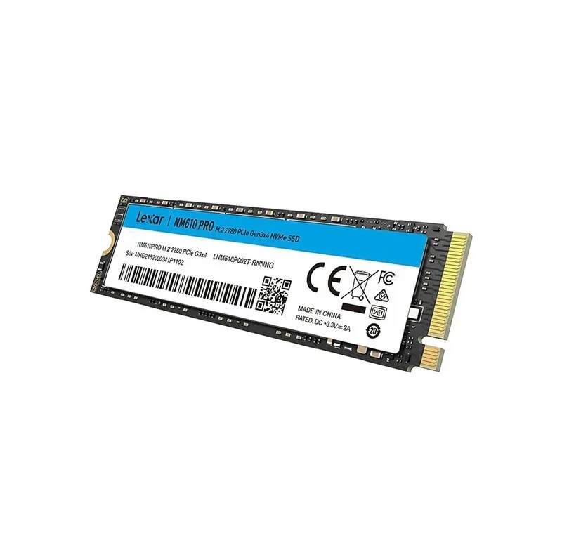 اس اس دی اینترنال PCIe Gen3 x4 لکسار مدل NM610 PRO ظرفیت 500 گیگابایت