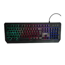 کیبورد بیاند مدل Bk-7140، سوئیچ ممبران، Full-size، نورپردازی LED RGB