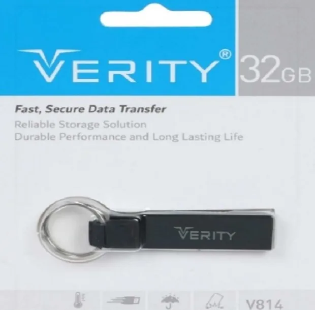 فلش مموری وریتی مدل v814 ظرفیت 32 گیگابایت