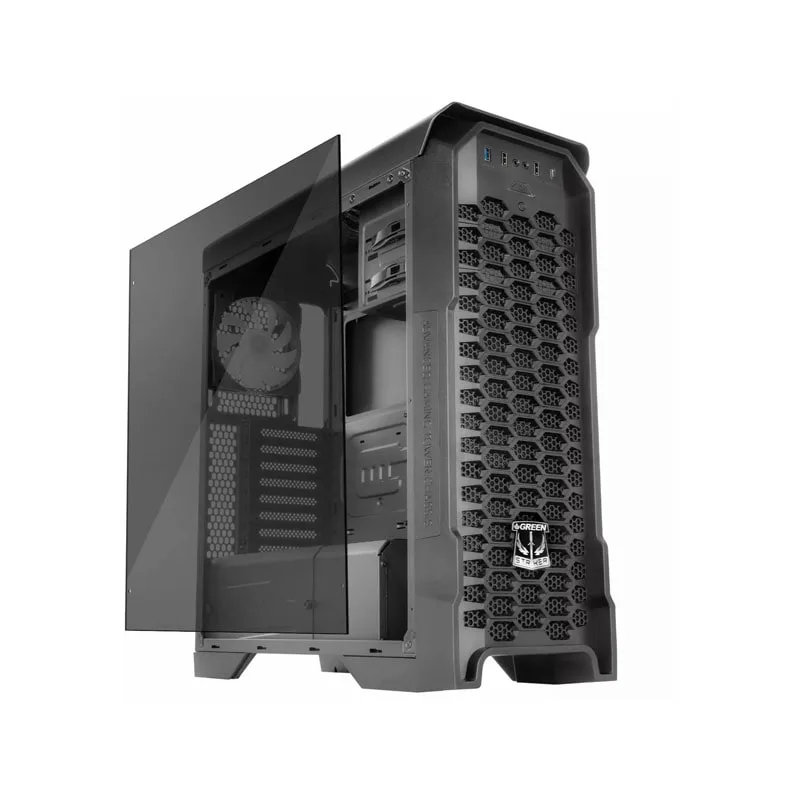 کیس کامپیوتر گرین مدل STRIKER FRGB