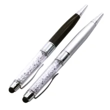 فلش مموری USB2.0 پرلیت یو اس بی مدل خودکار سه کاره کد PEN-04 ظرفیت 128 گیگابایت