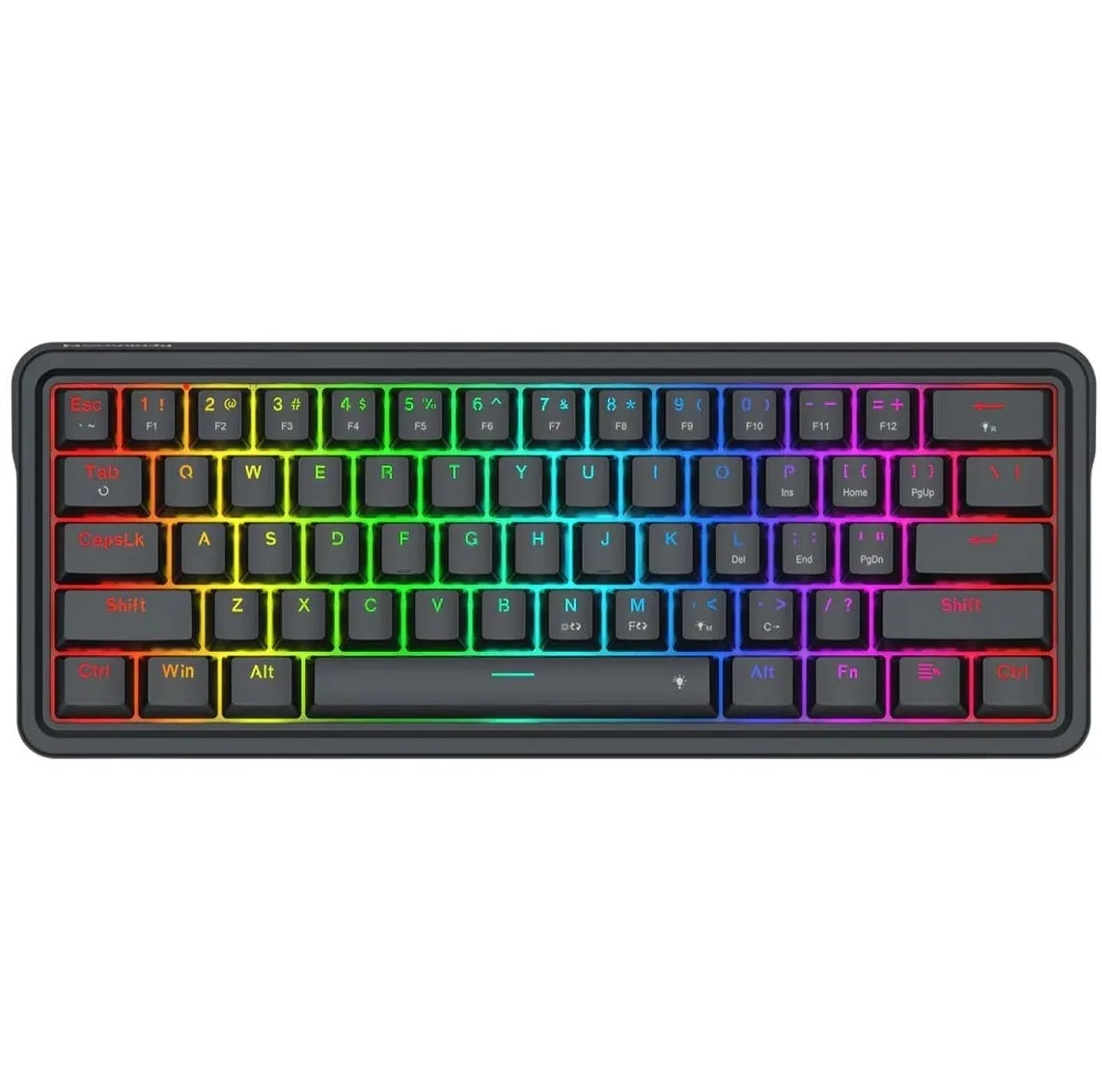 کیبورد گیمینگ ردراگون مدل K722 IRONGUARD GREY SWITCH