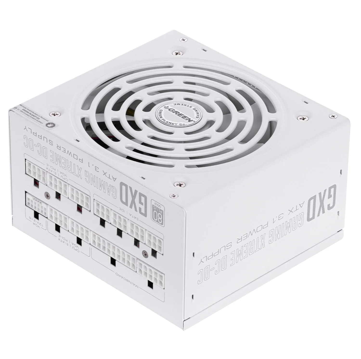 منبع تغذیه کامپیوتر 1000W وات گرین مدل GP1000B-GXD White (ATX 3.1)