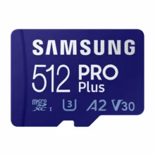 کارت حافظه microSDXC سامسونگ مدل Pro Plus کلاس 10 استاندارد UHS-I U3 سرعت 180MBps ظرفیت 512 گیگابایت
