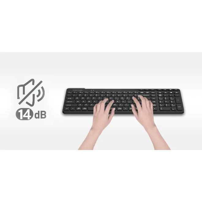 کیبورد بدونصدا ای فورتک مدل FBK27C AS