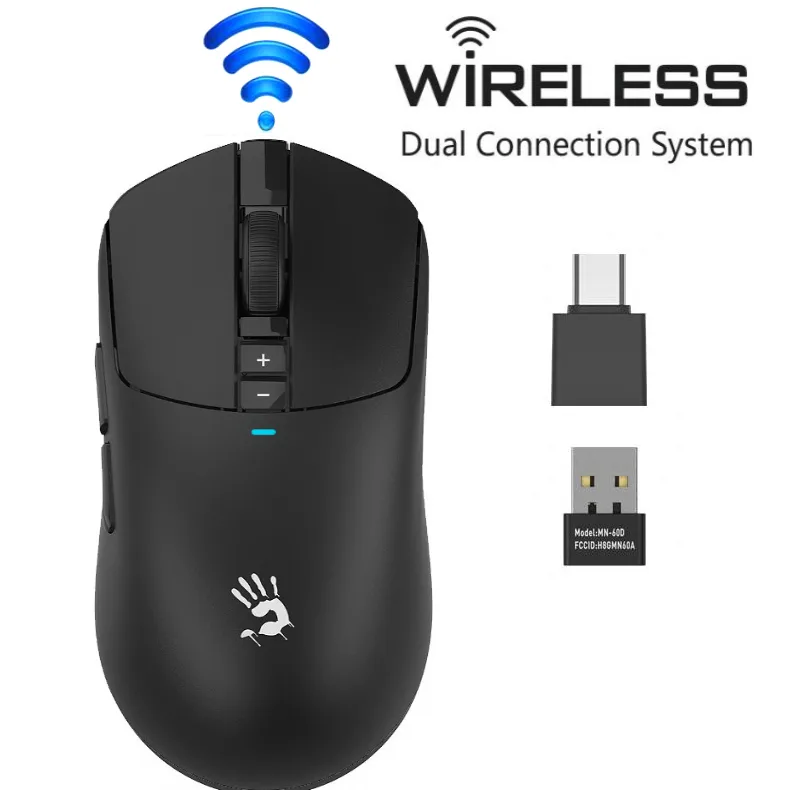 ماوس گیمینگ دوگانه بیسیم و باسیم ای فورتک مدل R72_ULTRA