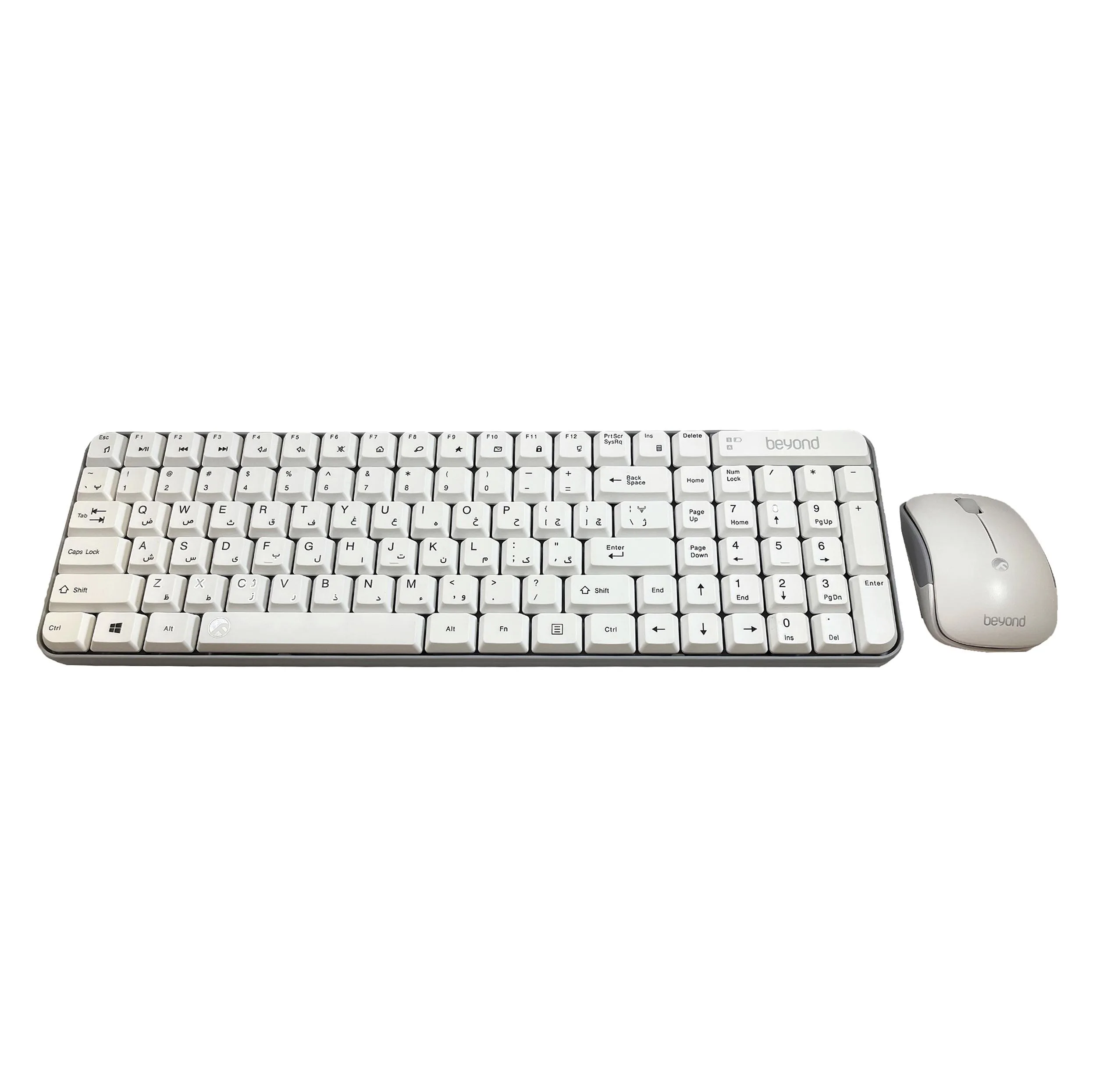 کیبورد و ماوس بی سیم بیاند مدل BMK-2261RF، سوییچ ممبران، Compact 1800