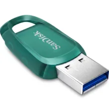 فلش مموری سن دیسک مدل Ultra Eco™ USB 3.2 ظرفیت 128 گیگابایت، مقاوم در برابر شوک و لرزش