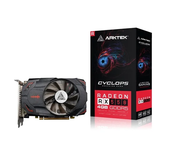 کارت گرافیک آرک تک مدل RX550 4GB GDDR5 DP 128-bit
