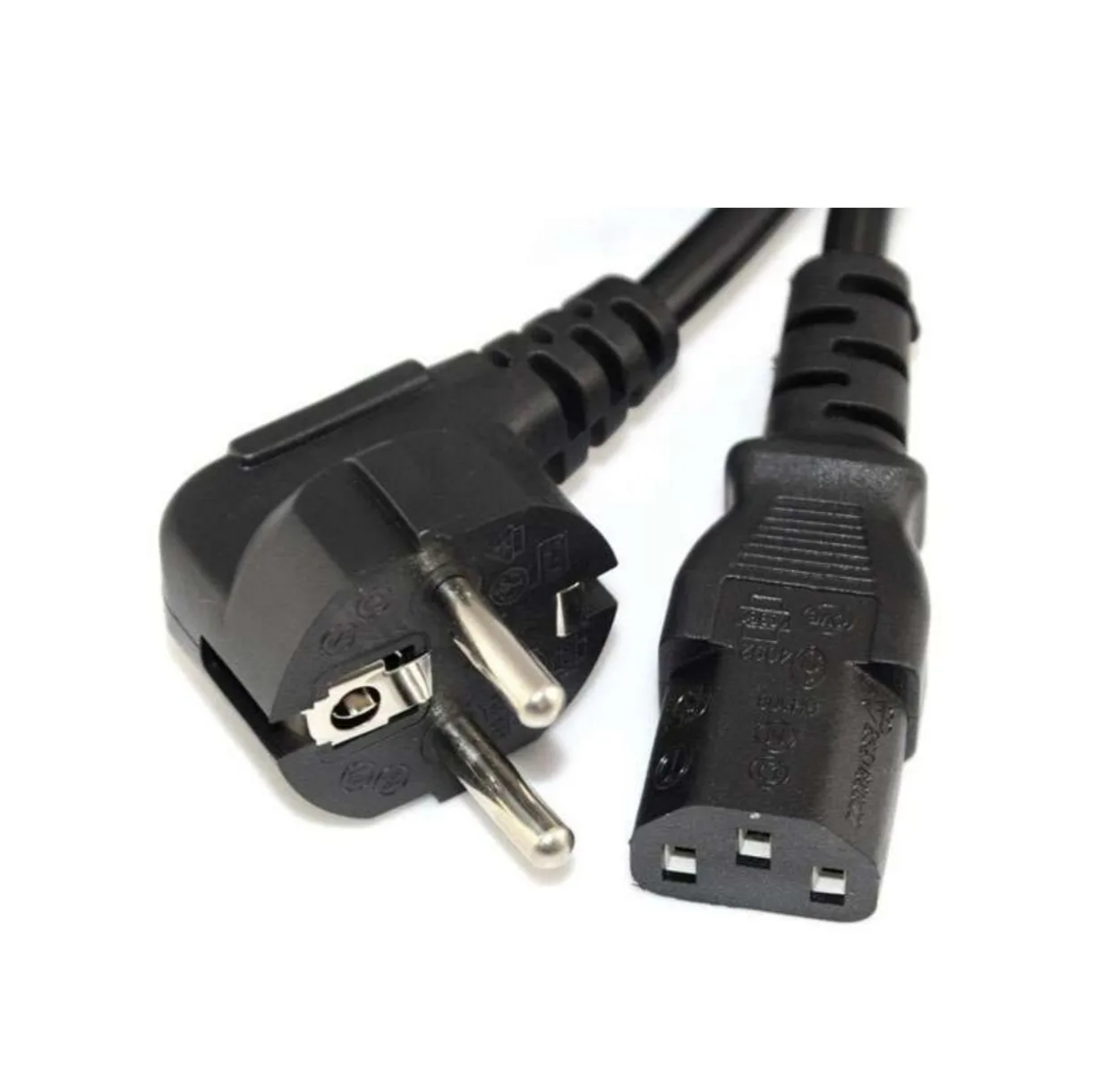 کابل برق سه پین منبع تغذیه کامپیوتر مدل power طول 1.5 متر