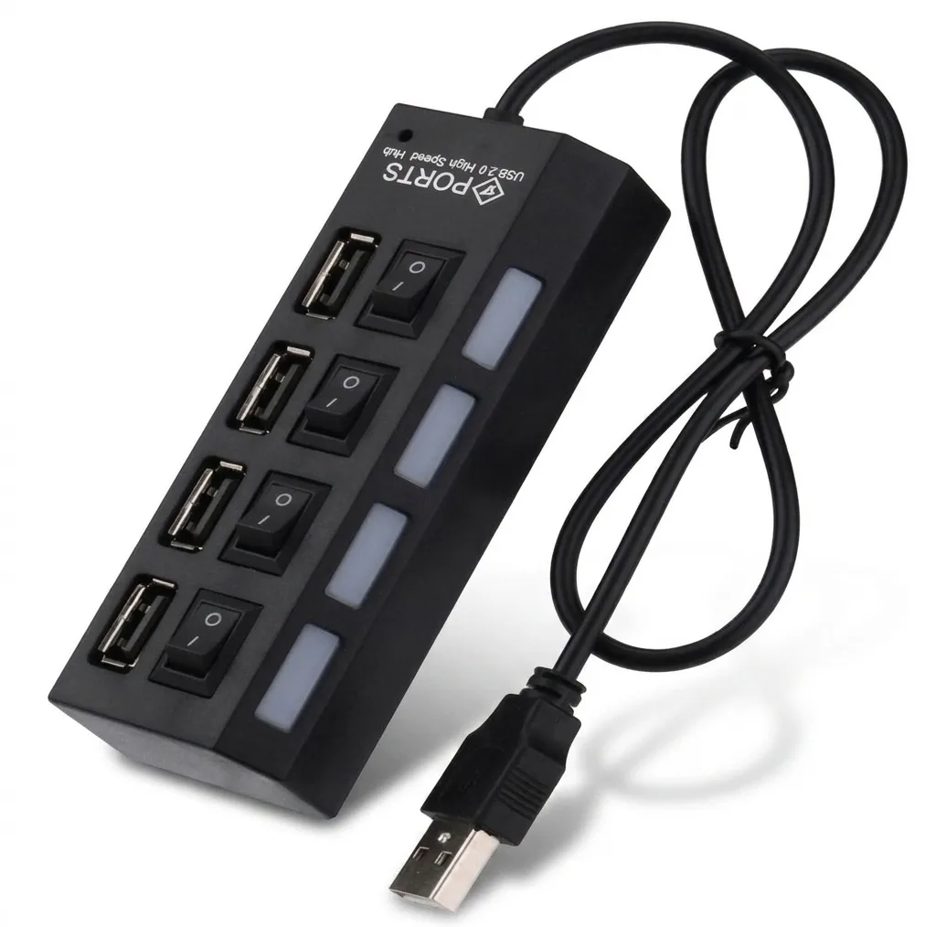 هاب 4 پورت USB 2.0 مدل HI-SPEED