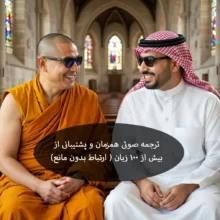 عینک هوشمند فنیرسی مدل G369I AI Translate & Touch Color‑Changing Lens