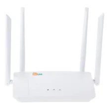 مودم روتر سیم‌کارتی بی‌سیم 4G LTE بیرلینک مدل WL422 با فناوری Wi-Fi 6، سرعت دانلود 150Mbps، پورت LAN و USB Type-C، 4 آنتن 5dBi، پشتیبانی از SMS و قفل باند