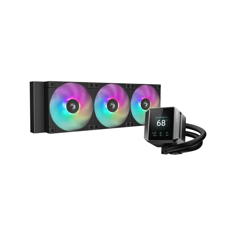 سیستم خنک کننده آبی دیپ کول مدل MYSTIQUE 360 ARGB BK