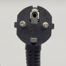 کابل برق سه پین منبع تغذیه کامپیوتر شارک مدل 3x1.0mm طول 1.5 متر