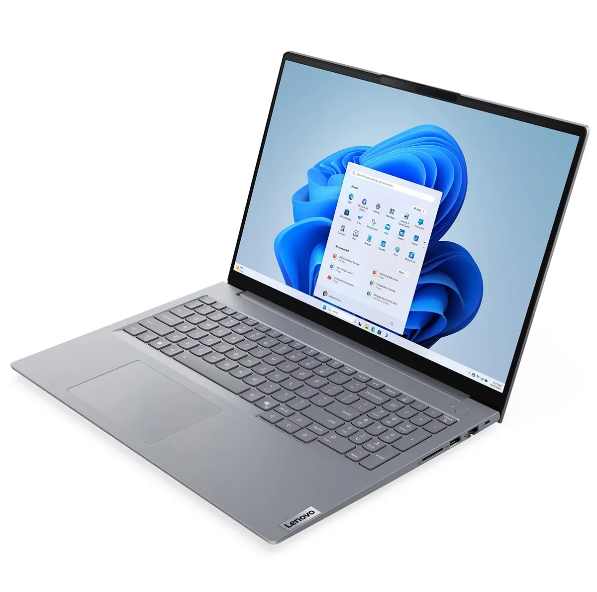 لپ تاپ 16 اینچی لنوو مدل ThinkBook 16 G8 IAL-Core Ultra 7 255H-64GB DDR5 5600MHz-2TB SSD-IPS 60Hz-Backlit-Fingerprint - کاستوم شده