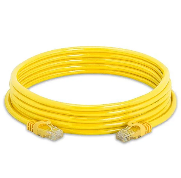 کابل شبکه Cat6 گیگافلکس مدل GI-UTP-5M-Yelow