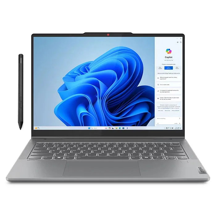 لپ تاپ 14 اینچی لنوو مدل IdeaPad 5 2-in-1 14IRH9-i5 13420H-16GB LPDDR5-512GB SSD-IPS-Touch به همراه قلم