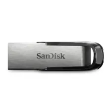 فلش مموری سن دیسک مدل Ultra Flair CZ73 ظرفیت 16 گیگابایت با بدنه فلزی، پورت USB 3.0، سازگار با USB 2.0 و قابلیت رمزگذاری فایل‌ها