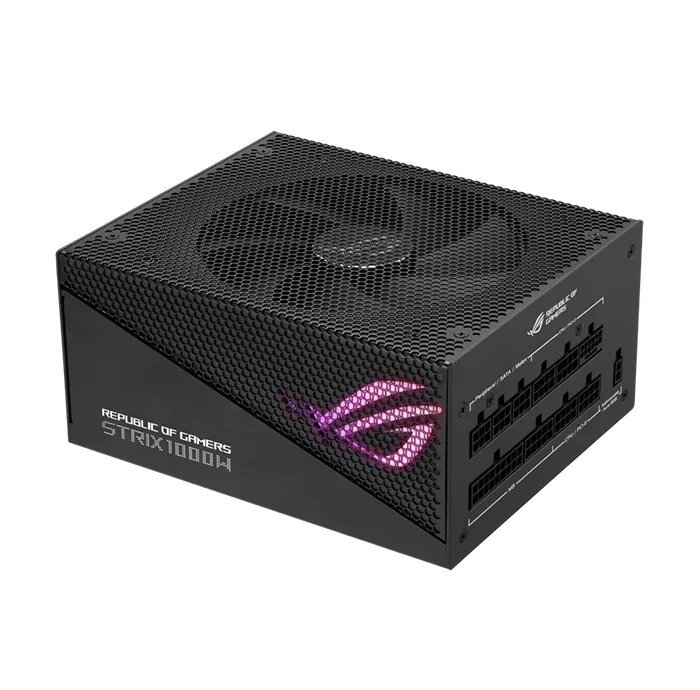 منبع تغذیه کامپیوتر ایسوس مدل ROG STRIX 1000W Gold Aura Edition