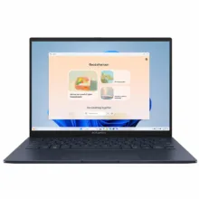 لپ تاپ 14 اینچی ایسوس مدل Zenbook 14 UM3405GA-Ryzen AI 9 465-16GB LPDDR5X-512GB SSD-Touch-Backlit-W