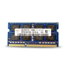 رم لپ‌تاپ DDR3 SK Hynix مدل 12800S ظرفیت 4GB فرکانس 1600MHz دو کاناله تایمینگ CL11 نوع SO-DIMM