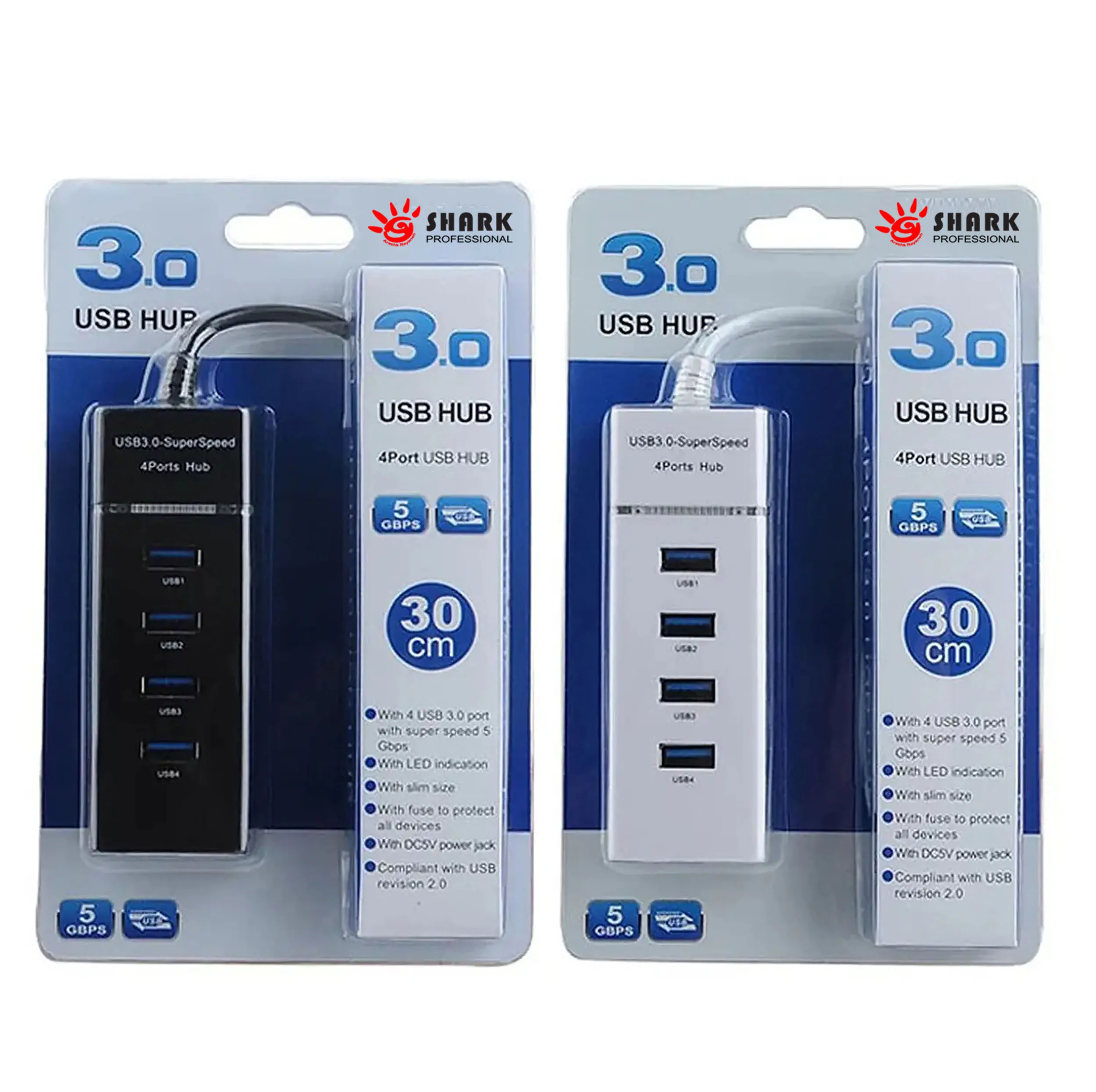 هاب 4 پورت USB 3.0 شارک مدل HIGH SPEED