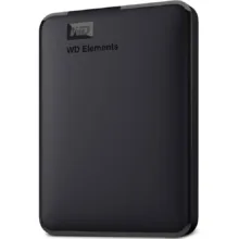 هارد اکسترنال وسترن دیجیتال مدل Elements  ظرفیت چهار ترابایت دارای رابط USB Type-A 3.2