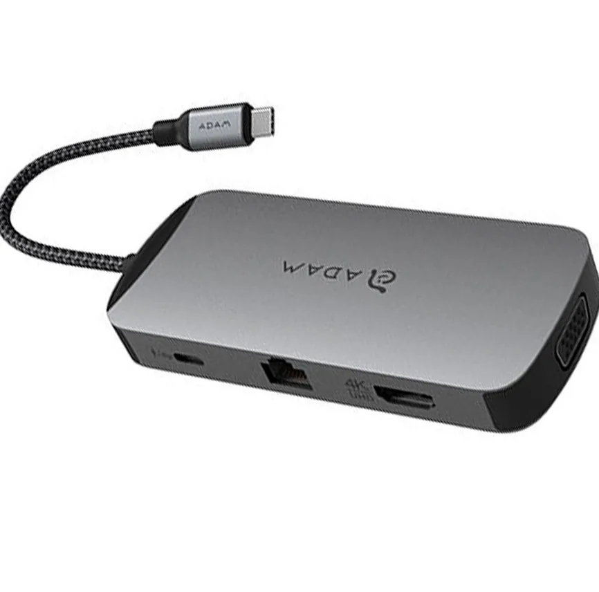 هاب 10 پورت USB-C آدام المنتس مدل CASA Hub X