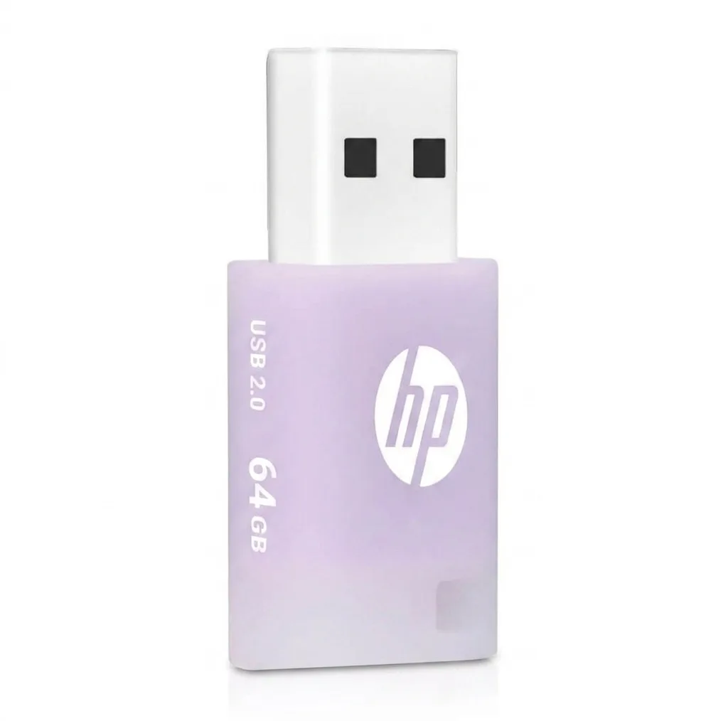 فلش مموری 64 گیگابایت اچ‌ پی مدل v168 با رابط USB دو، مقاوم در برابر آب و ضربه