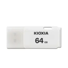 فلش مموری کیوکسیا مدل U202 ظرفیت 64 گیگابایت با رابط USB 2.0، بدنه پلاستیکی مقاوم، درپوش‌دار، سازگار با کامپیوتر، لپ‌تاپ، گوشی، تبلت و تلویزیون، پشتیبانی از Windows 11 و macOS نسخه 12 تا 15