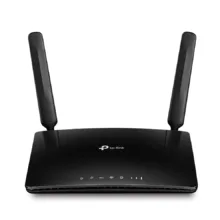 مودم 4.5G تی پی-لینک مدل Archer MR600 V2 با پشتیبانی از شبکه 4G+، سرعت انتقال تا 300 مگابیت، آنتن جداشونده، فرکانس 2.4 و 5 گیگاهرتز، اتصال همزمان 64 دستگاه و 4 پورت گیگابیتی LAN